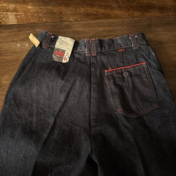 Stuffed Vintage Size 11 Jeans New Condition 100% Cotton Tampered Leg - Picture 4 of 4